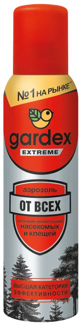 Аэрозоль от насекомых Gardex «Extreme Super» 150 мл