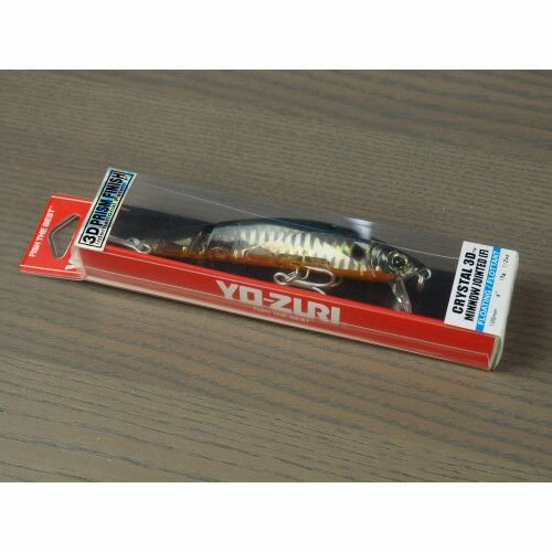 Воблер для рыбалки Yo-Zuri Crystal 3D Minnow Jointed F1096 GHGT