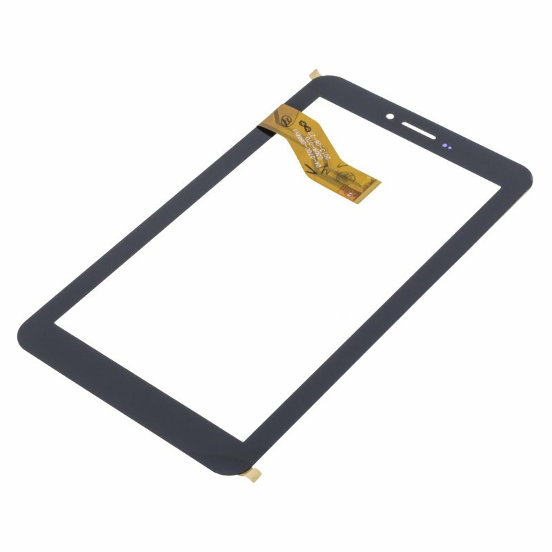 Тачскрин для планшета 7.04-0700-0866 V1 / FPC833DR (50 pin) (Digma Plane TT702M 3G) (186x104 мм) черный
