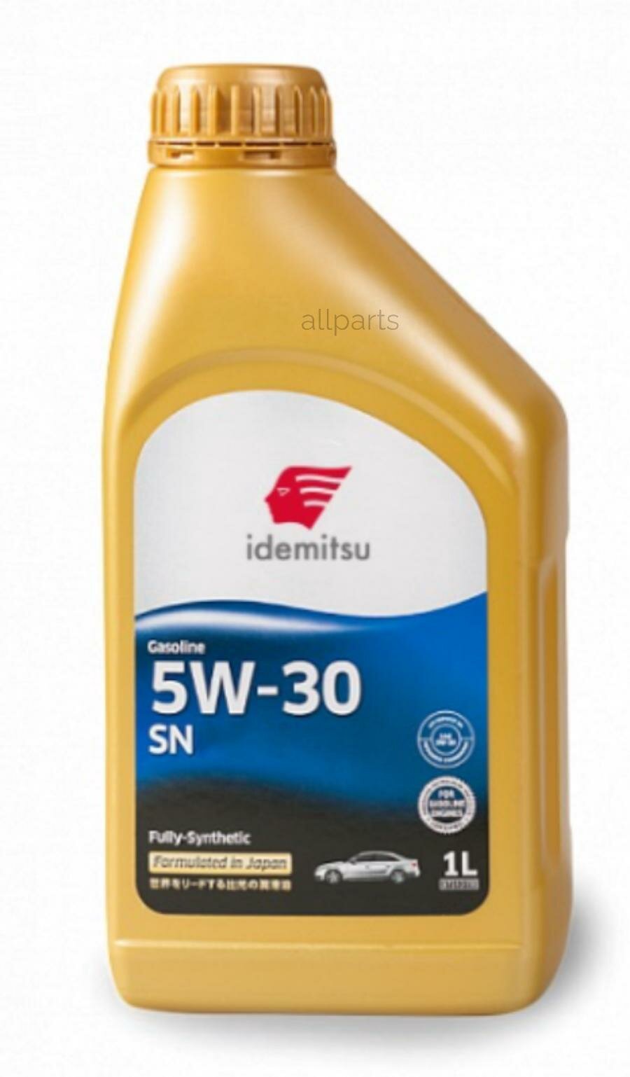IDEMITSU 30011328724 Масло моторное IDEMITSU GAZOLINE F-S SN 5W-30 синтетическое 1 л 30011328724L