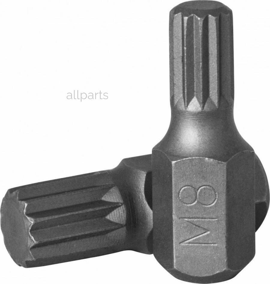 JONNESWAY D10M30M10A Бита 10 мм SPLINE  М10  30 мм S2 материал JONNESWAY D10M30M10A