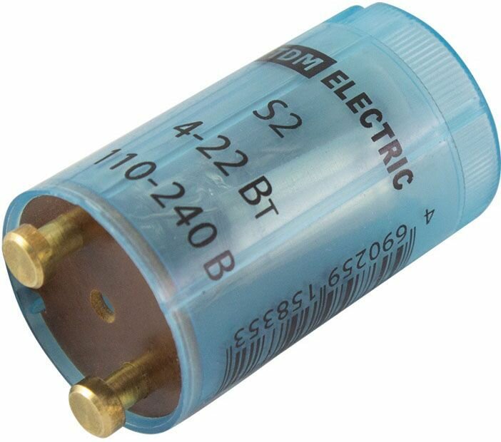 ТДМ Электрик cтартер S2 для люминисцентных ламп 4 22Вт