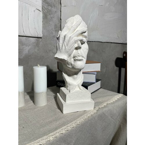 Тишина/молчание статуэтка гипсовая