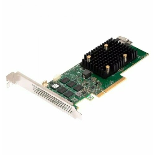 Broadcom/LSI 9440-8i (05-50008-02 / 03-50008-17) (PCI-E 3.1 x8, LP) Tri-Mode SAS/SATA/NVMe 12G, RAID 0,1,5,10,50 8port (2*SFF8643), 1 year