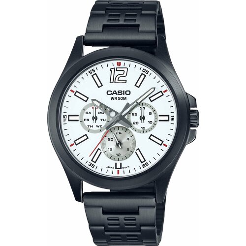 Наручные часы CASIO Collection, черный наручные часы casio collection mtp e350d 7b серебряный белый