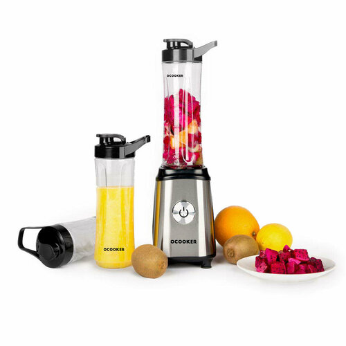 Блендер Qcooker Circle Kitchen CD-BL01 600 ml х 2 300 ml Silver 403000₽