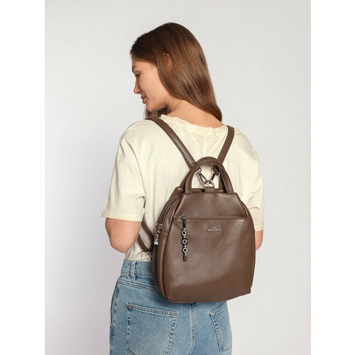 фото Сумка gilda tohetti 23.2-7807060, фактура зернистая, коричневый