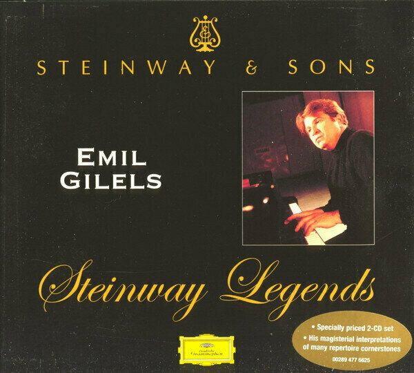 AUDIO CD Gilels, Emil: Steinway Legends. 2 CD