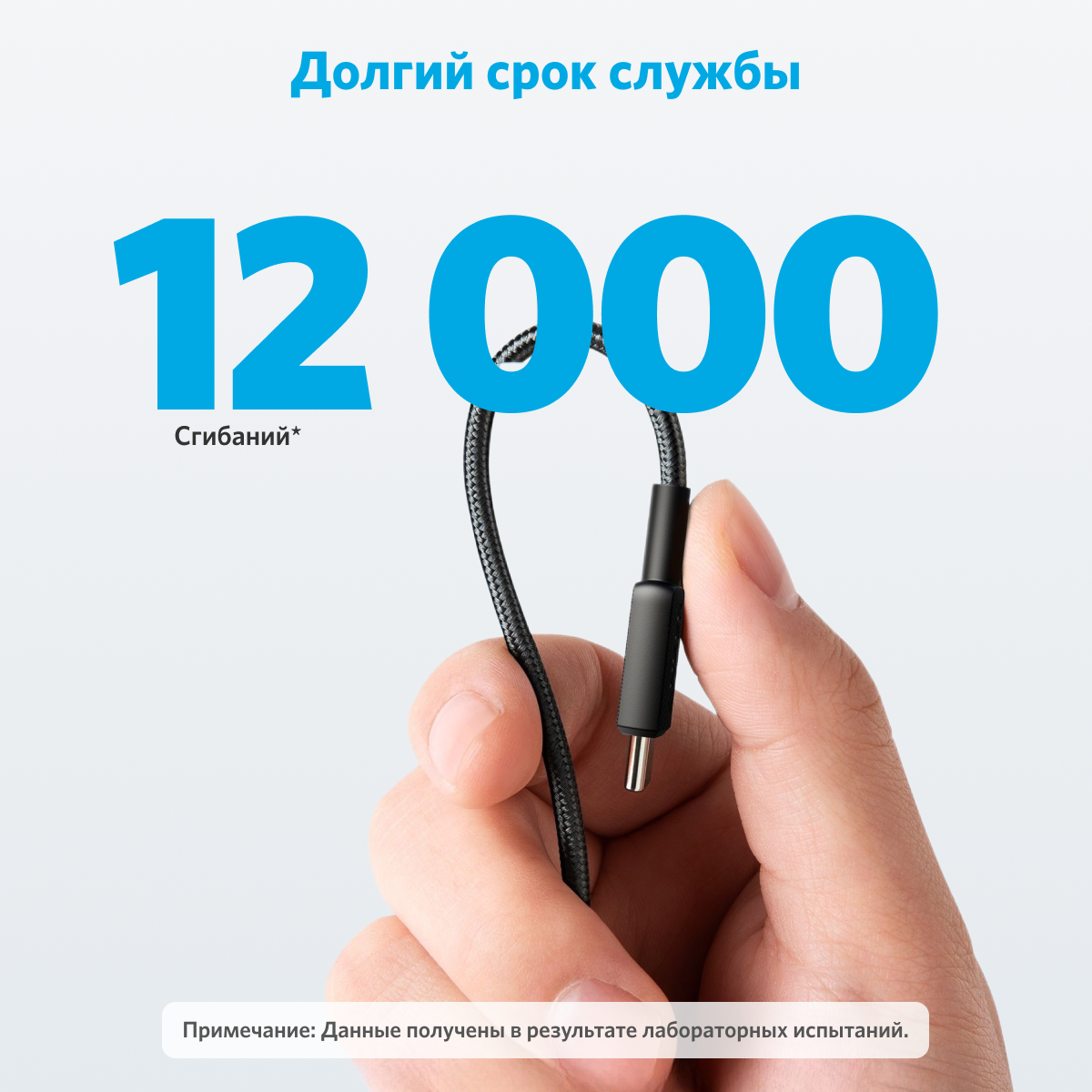 Аксессуар Anker A81F5 PL 322 USB-C - USB-C 90cm ANK-A81F5G11-BK