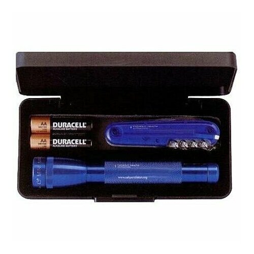 Набор подарочный нож Victorinox (Викторинокс) 0.62** + фонарь MagLite (МагЛайт) Mini-Mag 3A синий