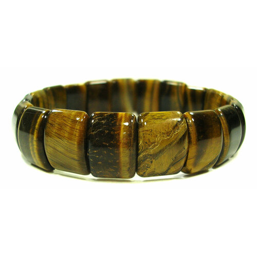 фото Браслет, размер 19 см, оранжевый, коричневый нет бренда