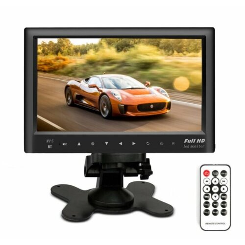 Монитор 7 с USB и BT Дисплей Экран для камеры заднего вида хода 7 дюймов 3599₽