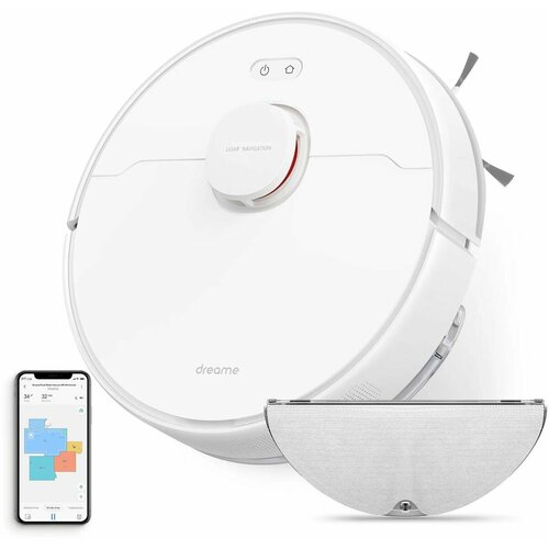 Робот-пылесос DREAME D9 Max 42Вт белый rld33ga 3423600₽
