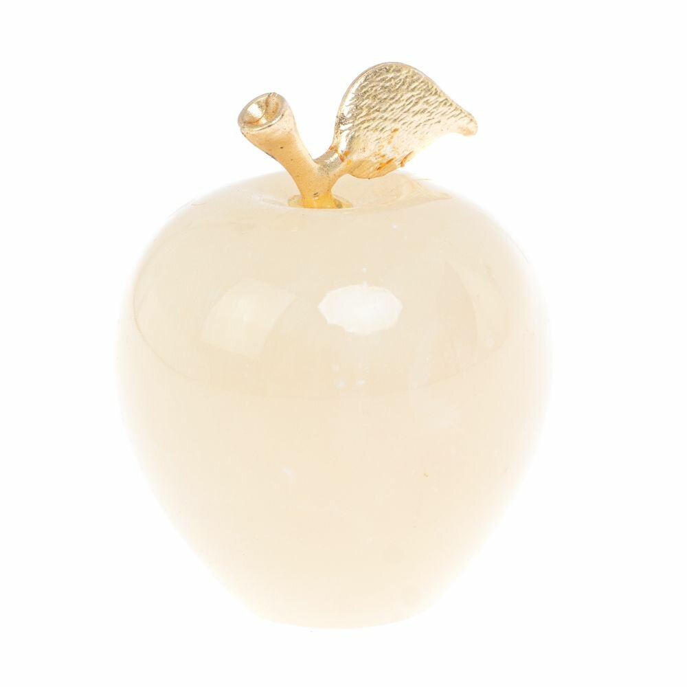 Сувенир "Яблоко" из медового оникса 5,1х6,5 см (2) 126900