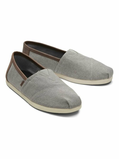 Слипоны TOMS Alpargata 3.0, размер 8,5(41), серый