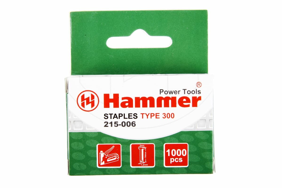 Гвозди Hammerflex 215-006 тип 36 для пистолета, 14 мм