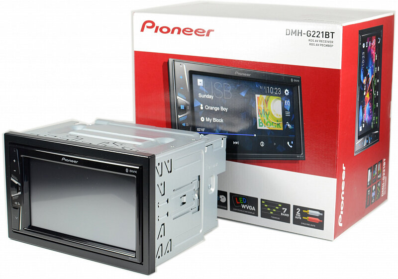 Автомагнитола Pioneer 2DIN 4x50Вт - фото №17