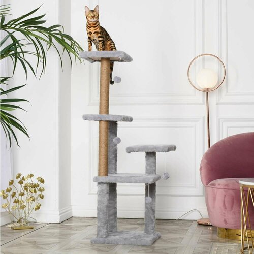 Когтеточка для кошек комплекс бриси Серый