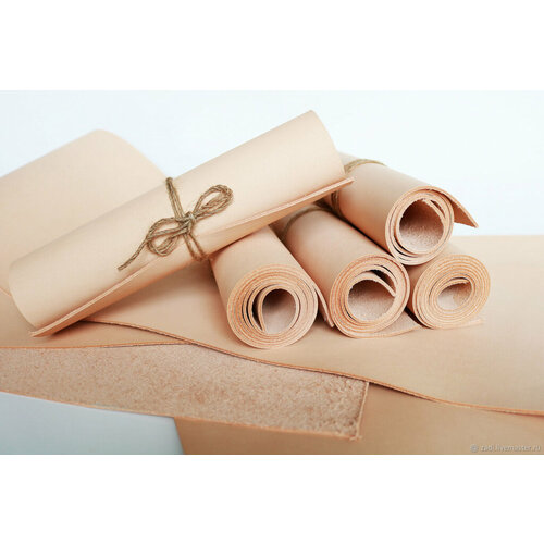 Кожа натуральная растительного дубления премиум 600х1200 мм, толщина 2,1-2,3 мм