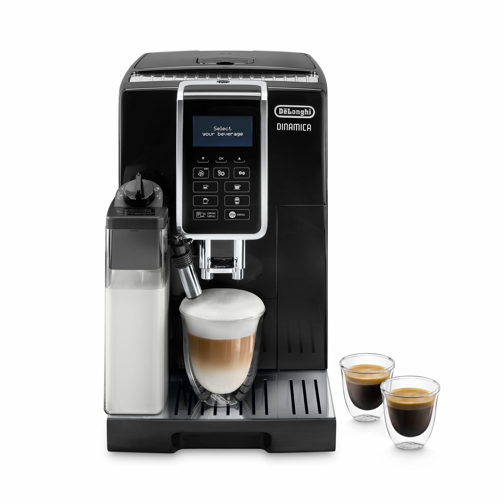 Автоматическая кофемашина DeLonghi ECAM350.55. B Черный 15 бар
