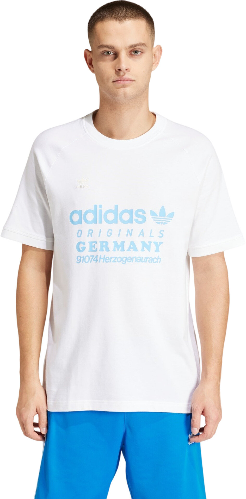 Футболка adidas Retro Graphic Tee, размер XL INT, белый