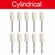 Насадки для полировки из войлока, Cylindrical 10PCS, 5X3mm