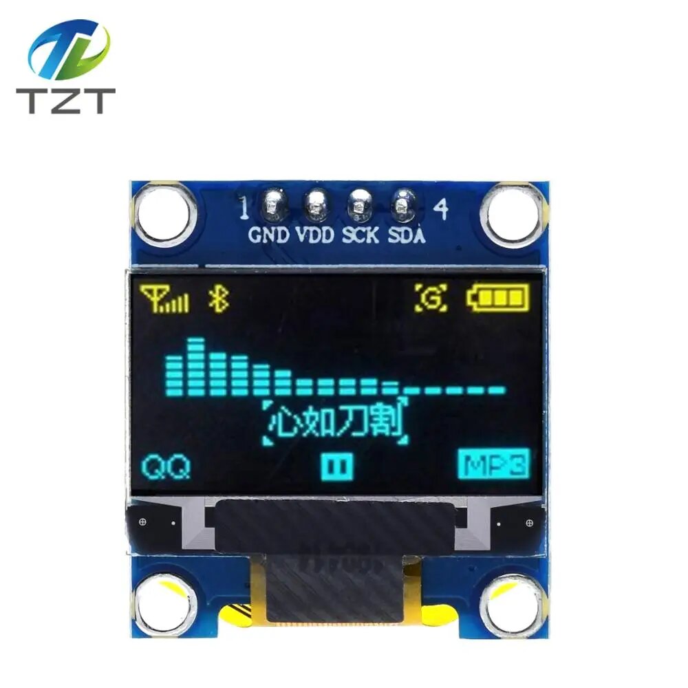 TZT 0,96-дюймовый OLED-дисплей 128x64 для Arduino