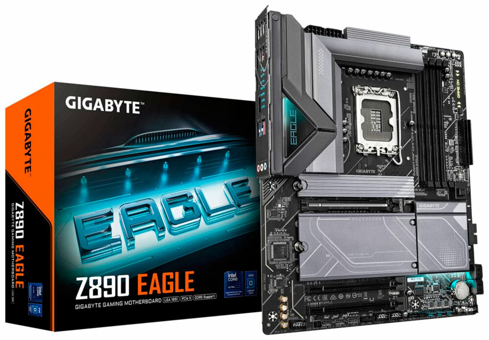 Материнская плата Gigabyte Z890 EAGLE (LGA1851, ATX)