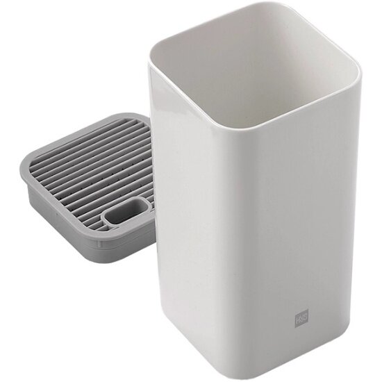 Изображение Подставка для ножей Huohou универсальная, белый (HU0050)