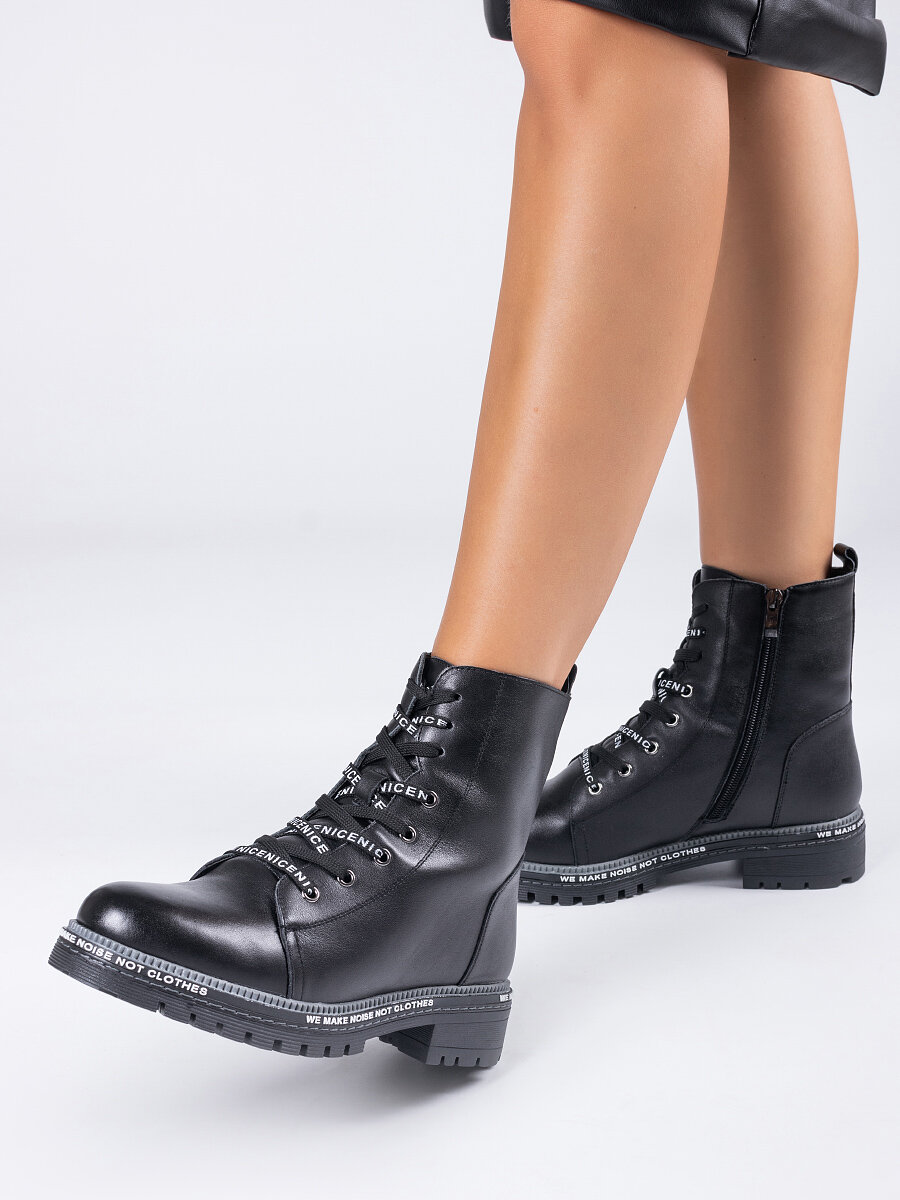 Ботинки берцы натуральная кожа утепленные 2026