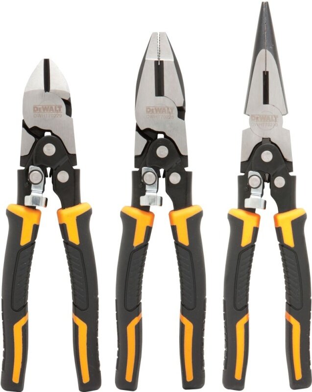 Набор плоскогубцев DEWALT, комбинированного действия, 3 шт. DWHT70485