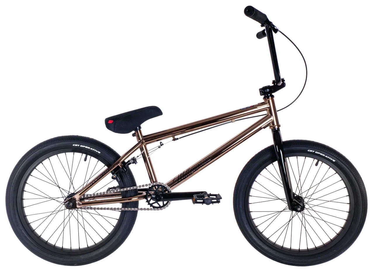 Велосипед BMX TechTeam "Millennium", размер рамы 20,5", стальной, золотой