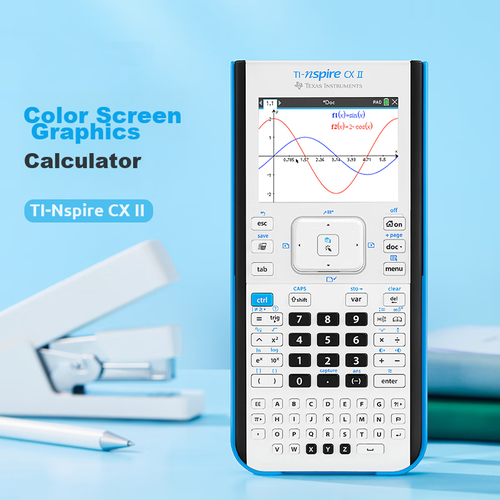 Texas Instruments TI-Nspire CX II Color Screen English-Chinese Programming Graphing Calculator for IB AP SAT Exams, Domestic And International Use