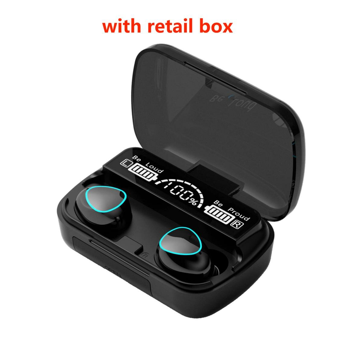 F9/F9-5c Bluetooth 5.0 беспроводные наушники стерео спортивные беспроводные наушники наушники гарнитура 2000 мАч мощност