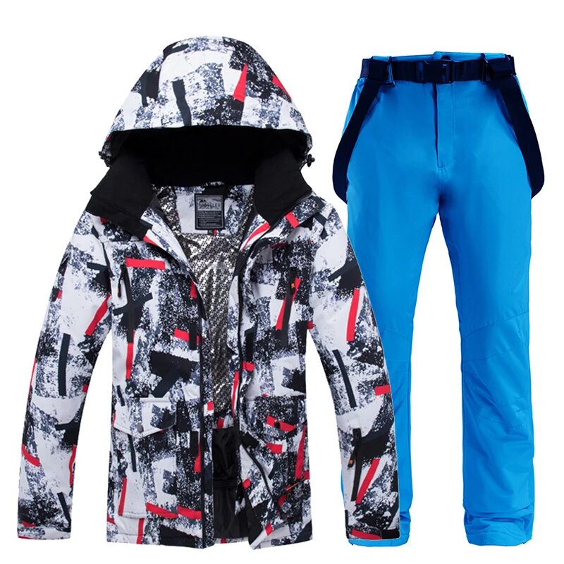 Куртка горнолыжная  размер 3XL синий