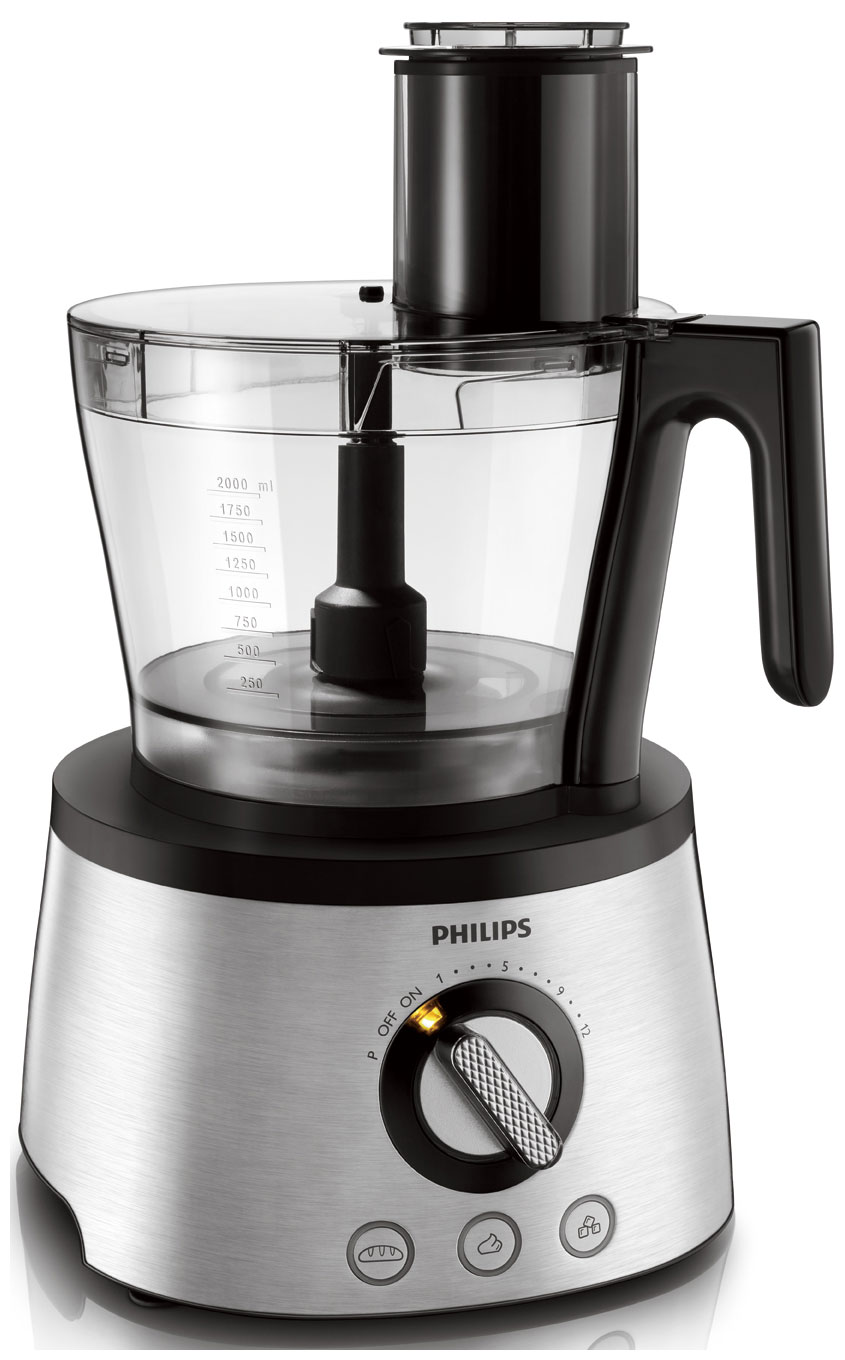 Кухонный комбайн Philips , серебристый - фото №1
