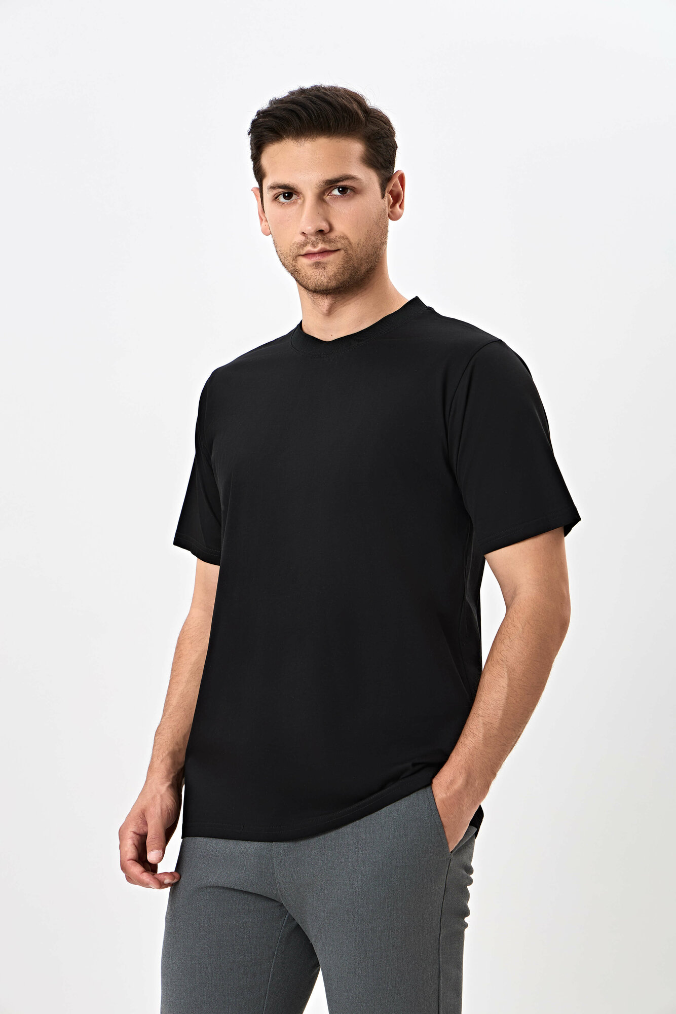 Футболка спортивная TERRA PRO, размер M, black — фото 1