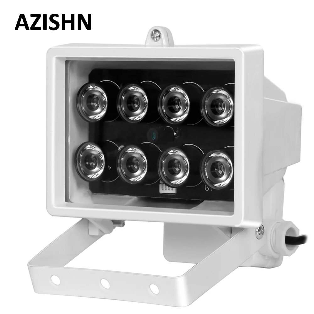 AZISHN ИК-осветитель LEDS-8 для видеонаблюдения, Only LEDS