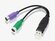 Мышь компьютерная проводная Eztek 1000dpi ps/2