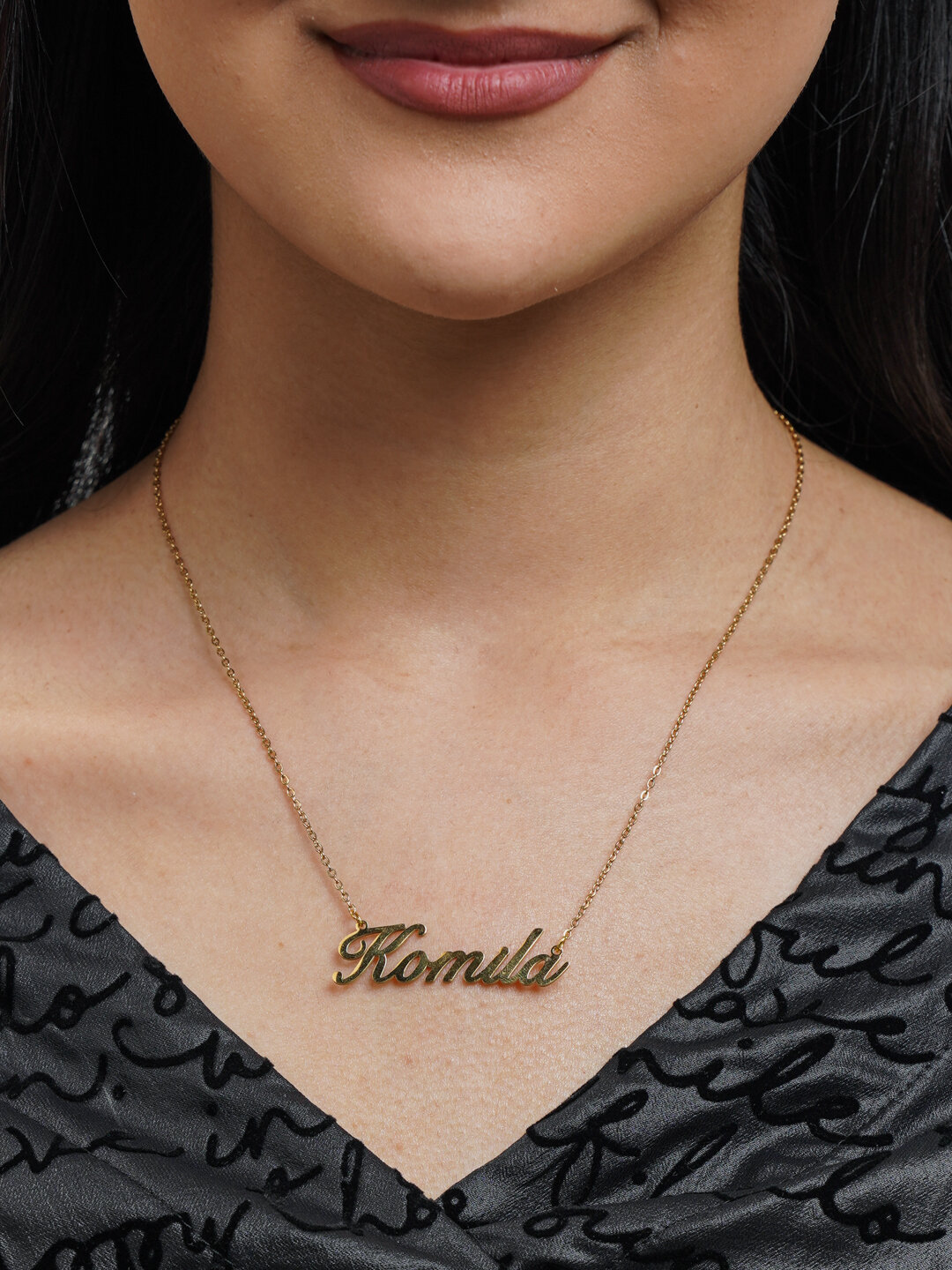 Цепь, 1 шт., длина 50 см, золотой — фото 1