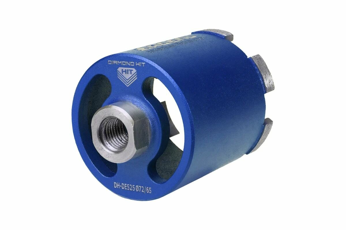Сверло алмазное DH-DE525 72x65 мм M16 R 6LSP для подрозетников Адель DHDED5257265166