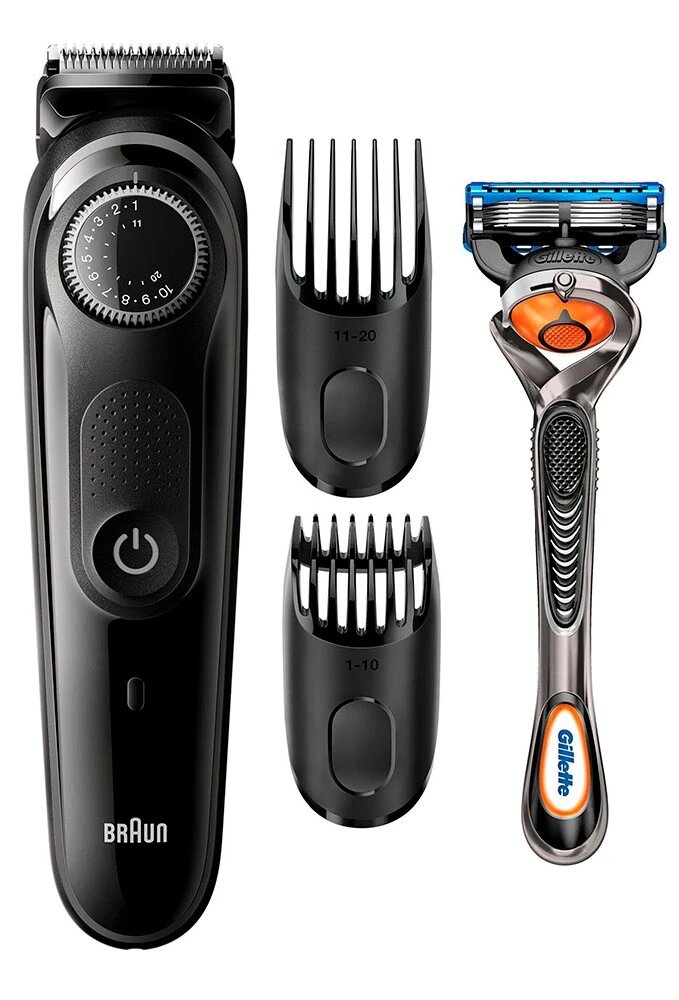 Триммер Braun 5 BT5342 черный/серый