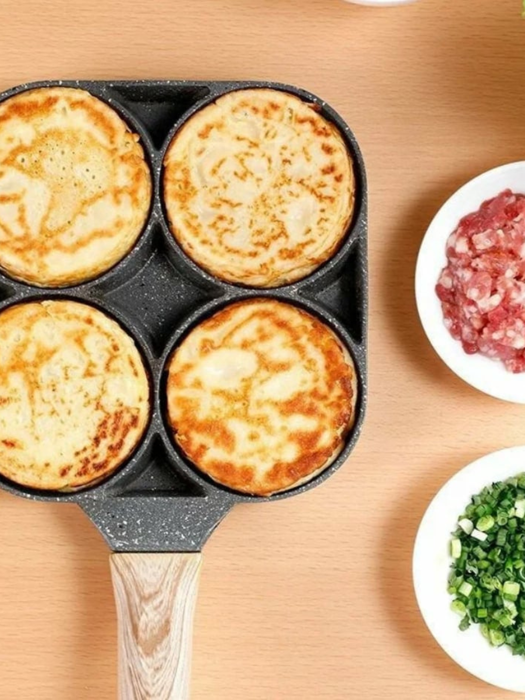 Сковорода Culichef с разделами 3/1 и 4/1 с антипригарным покрытием