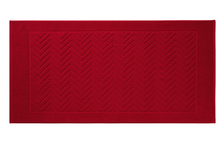 Коврик для ванной La Maison de Domitille Oxford Russian Red 70x140 см