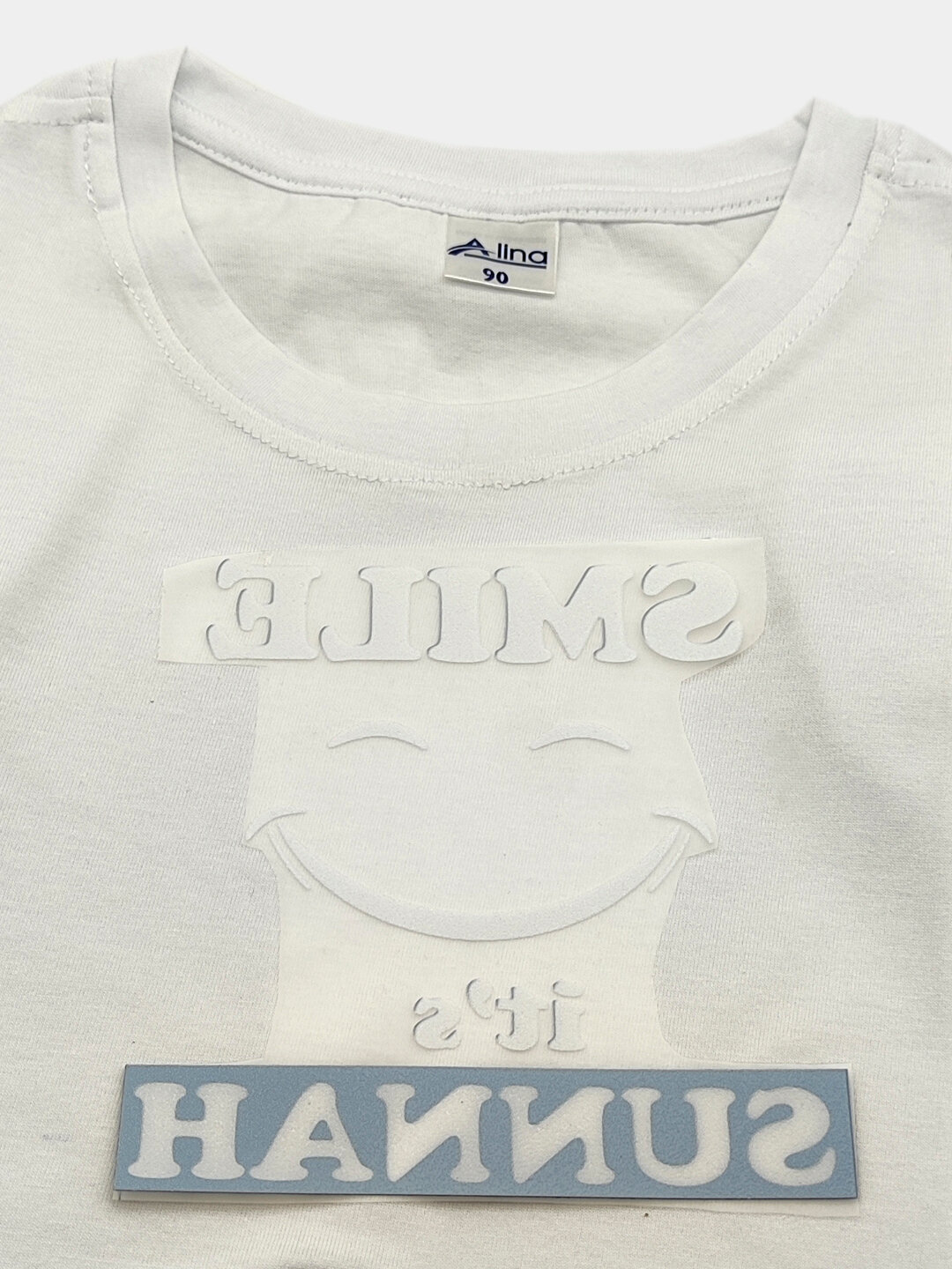 ДТФ наклейка для одежды "SMILE it's SUNNAH" 15x15 — фото 1