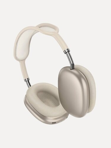 Изображение товара Наушники беспроводные Hoco с съемными ушами / Активное шумоподавление ANC / Bluetooth 5.4 / Встроенный микрофон / AUX