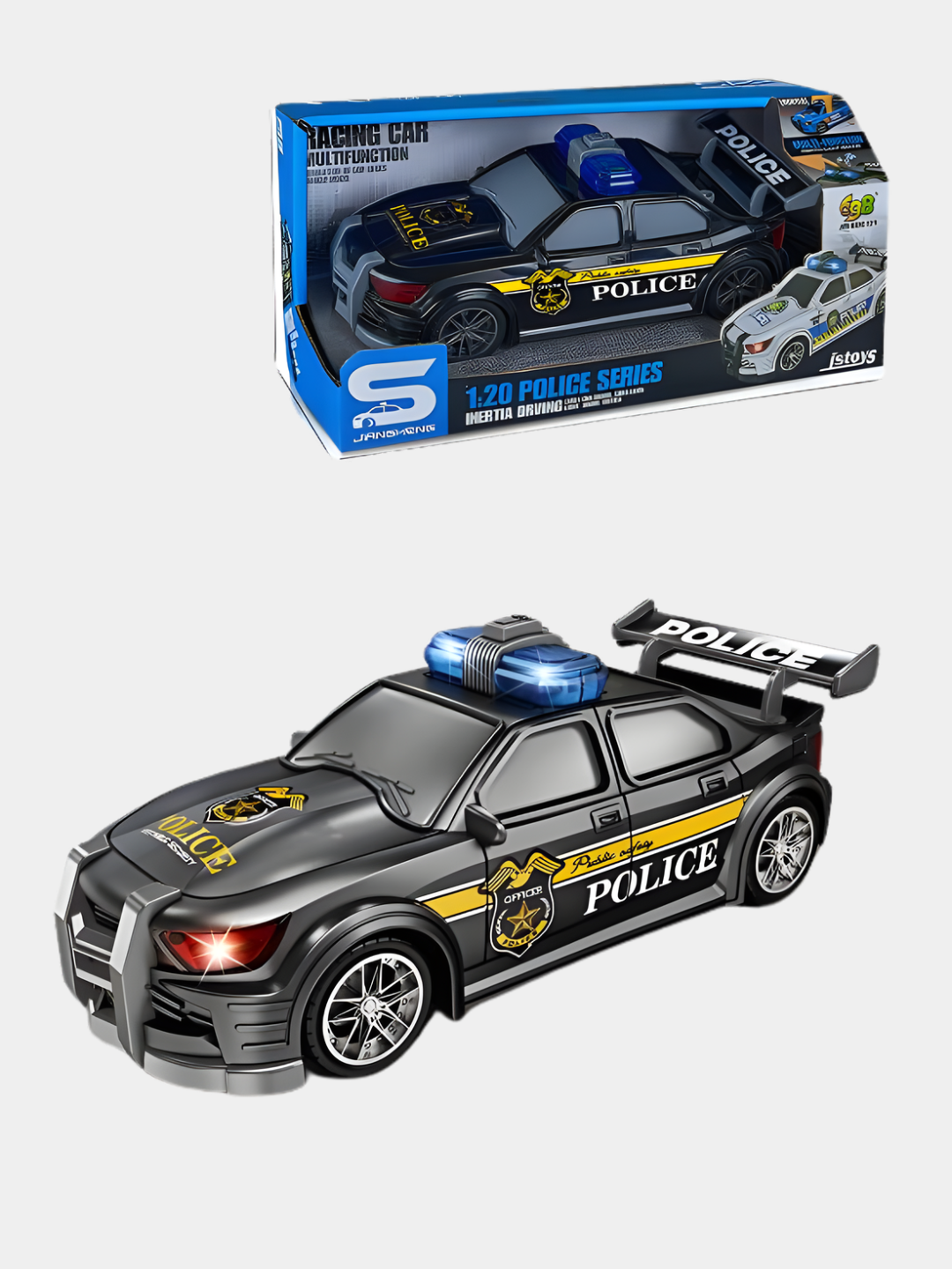 Машинка детская, полицейская машина, служебный транспорт, машина помощи — фото 1