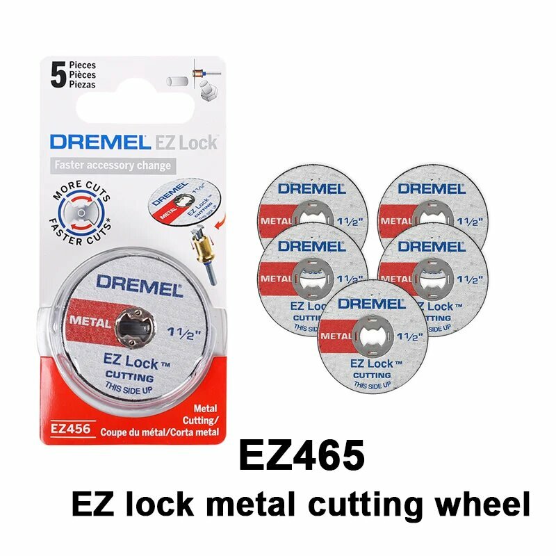 Отрезные диски Dremel EZ Lock для дерева/металла/мрамора/пластика