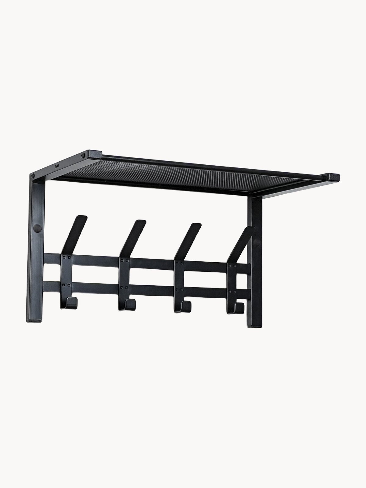 Вешалка настенная ЗМИ Торонто 11 в стиле лофт для хранения в прихожей