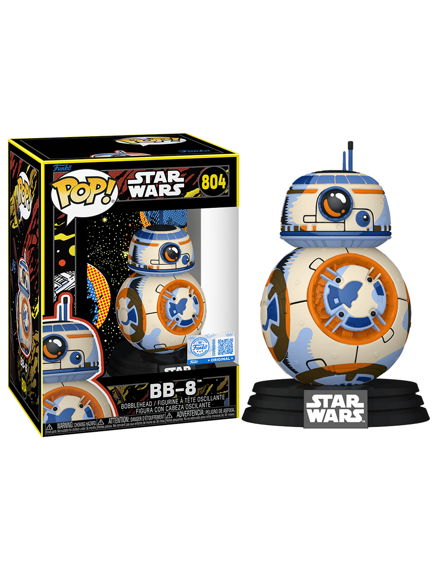 Фигурка Funko POP! Дроид-астромеханик BB-8 (Retro Series) #804